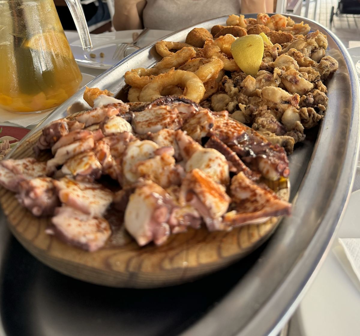 Costa Brava mixed seafood platter