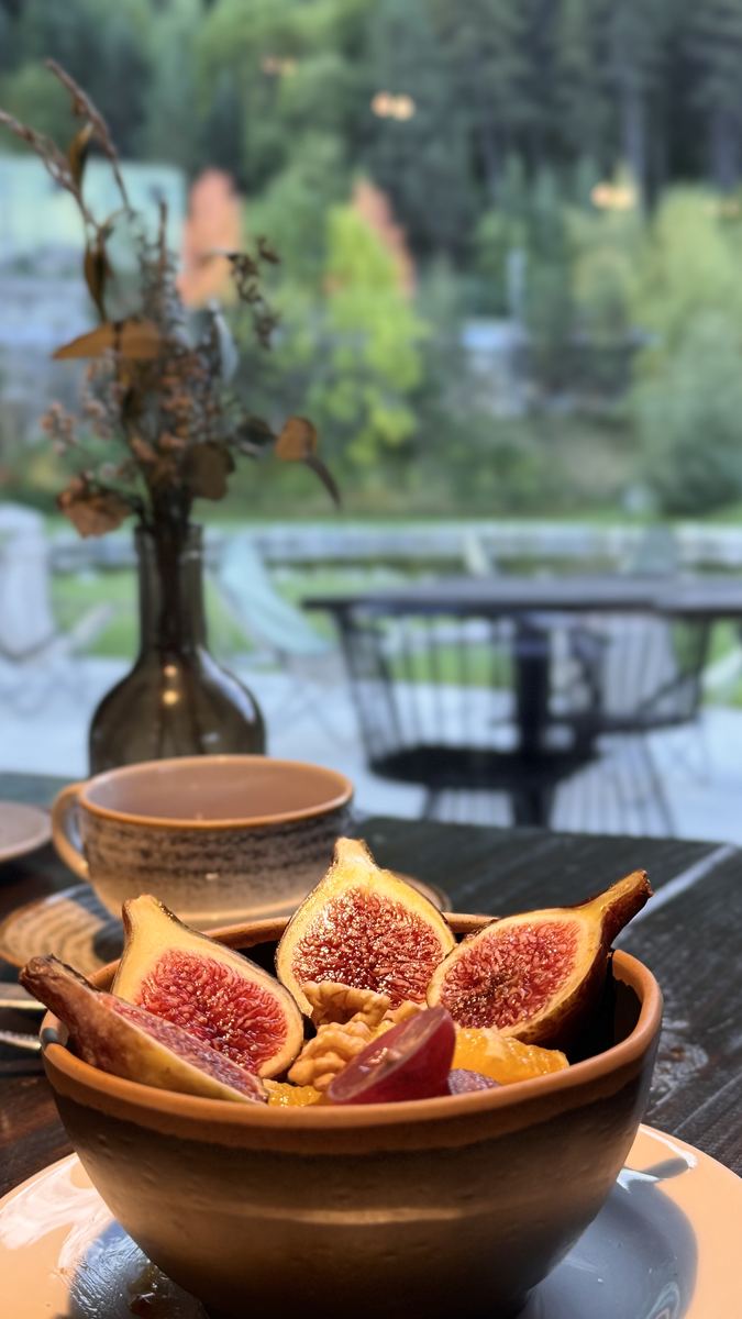 From the local table
