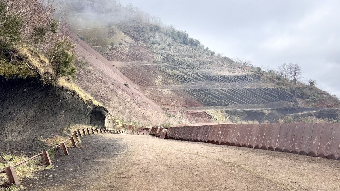 The volcanic earth of La Garrotxa